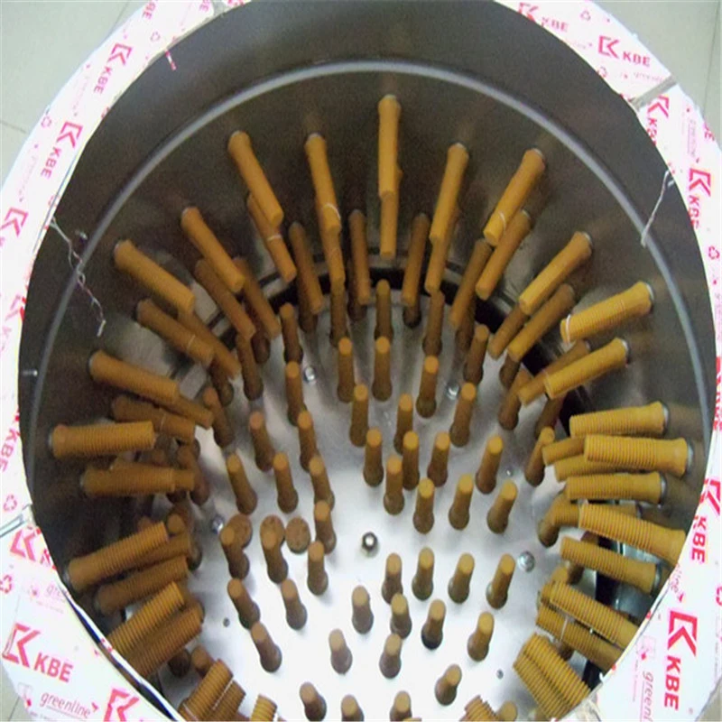 Chicken Fingers Drum Plucker Poultry Defeathering Machine