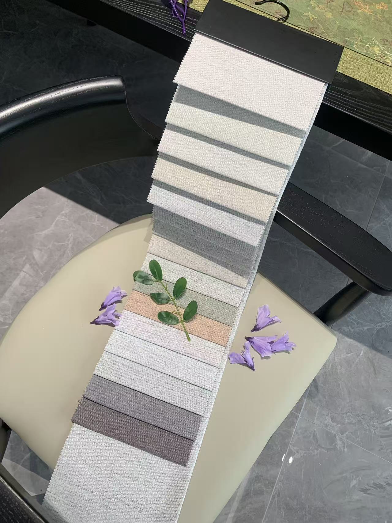 Природна текстура ленена ткаенина Natural Textured Linen Fabric
