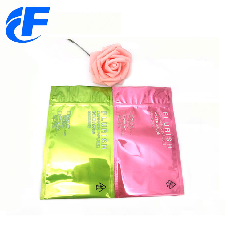 Aluminiumfolie geruchssicher Mylar Ziplock Bags