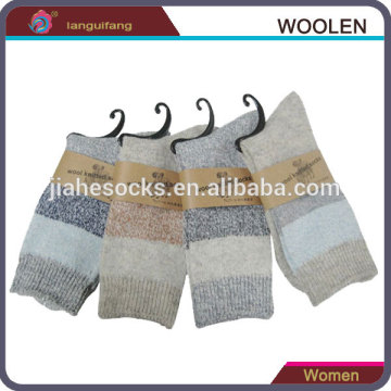 Warm terry women wool socks custom wool socks