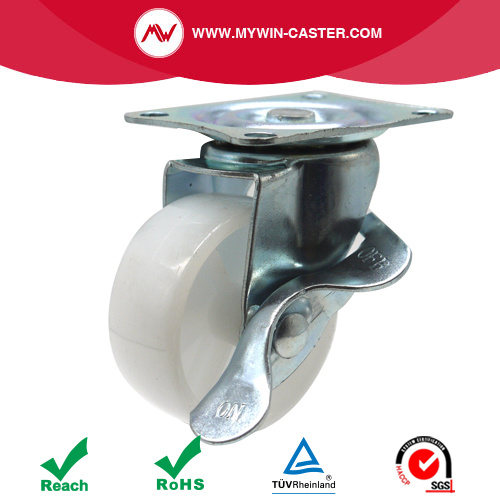 American Mini Duty PP Casters With Side Brake