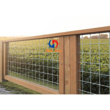 6 Gauge Galvanized Square 4'x8' Framed Welded Wire Mesh Panel