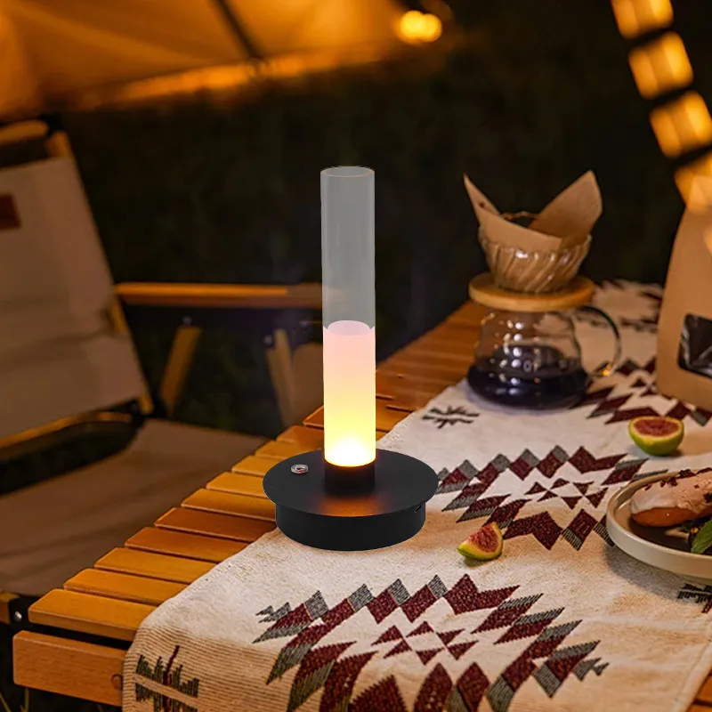Stylish Modern Table Lamp with USB Charging for Bedroom and Bistro