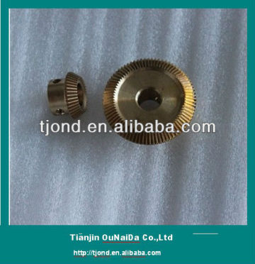 OEM copper bevel pinion gear factory