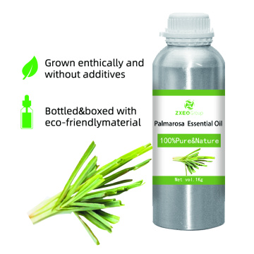 Aceite esencial de palmarosa 100% puro y natural Aceite esencial de bluk de alta calidad para compradores globales El mejor precio