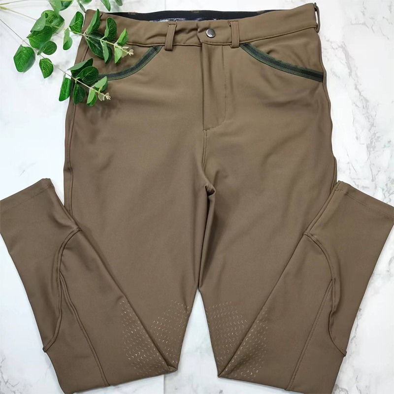 Brown Silicone Riding Pants