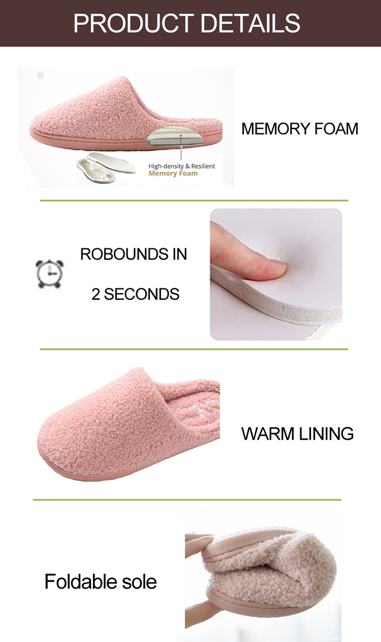 coral fleece slippers