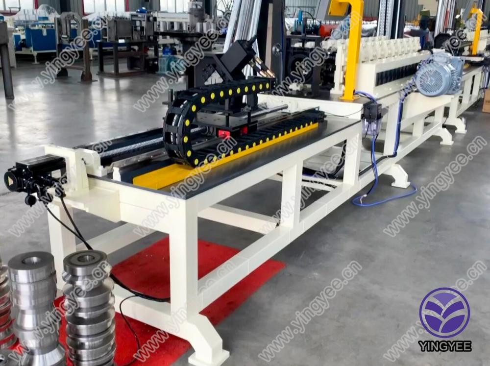 Gypsum board main channel roll forming machine