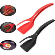 High Quality Grip and Flip Spatula Tongs for Eggs and Pancakes