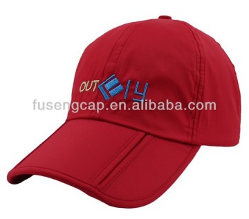 sports folding cap/folding hat/folding cap
