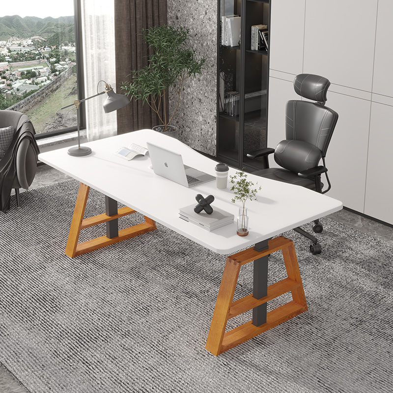 Ergonomisches Büro Hieght Verstellbarer großer Tabletop Luxusschreibtisch