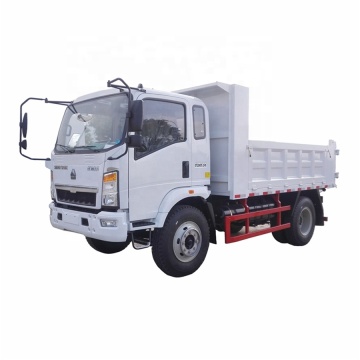 Sinotruk HOMAN 5m3 mini U type roller dump tipping truck for sale in Kiribati