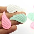 40mm Kawaii Cute Glitter Angel Wings Flatback Resin Cabochon Scrapbooking Embellishment Phone deco DIY Decoration Craft