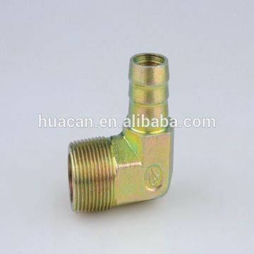 iron hose barb elbow