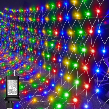 Bush Mesh Lights: 8-Mode Twinkle Lights for Christmas Tree & Garden Decor