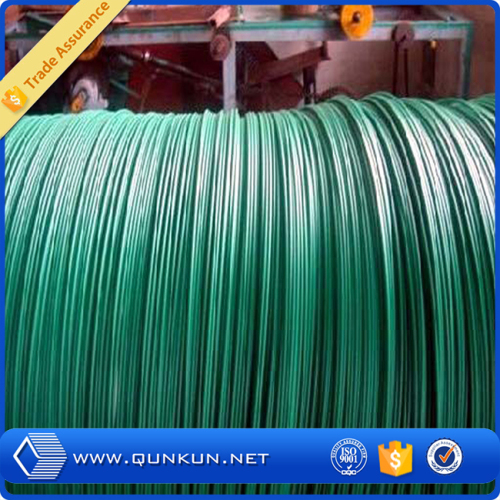 plastic coated spring wire/ pvc coated tie wire/ plastic twist tie wire