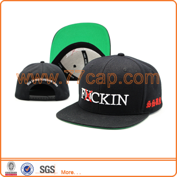 Wholesale custom 6 panels snapback buckle hat