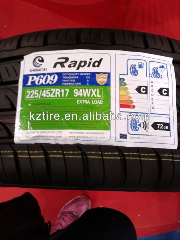 Rapid radial tyres