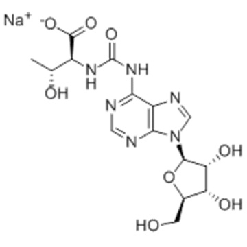 L-treonina, N - [[(9-bD-ribofuranosil-9H-purin-6-il) amino] carbonil] - CAS 24719-82-2