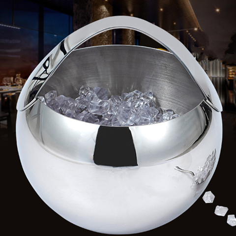 hot stainless steel ice bucket