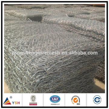 Galvanized metal gabion box