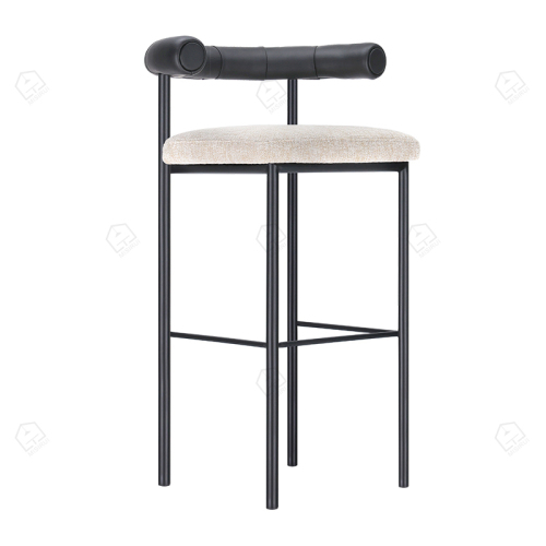 등받이가있는 Kashmir Barstools