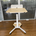 Automatische hoogte Verstelbare Small Sit Stand Mobile Desk