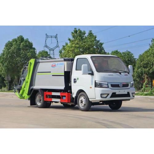Dongfeng New 4x2 задний мусоровочный компакт -грузовик