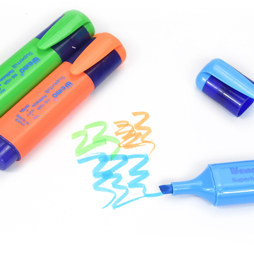 Multi-Color Fluorescent Hand-Painted Stationery Pens for Student Notes and Book Marking