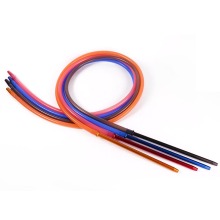 Wholesale silicone smoking pipes aluminum tips silicon hookah shisha hose
