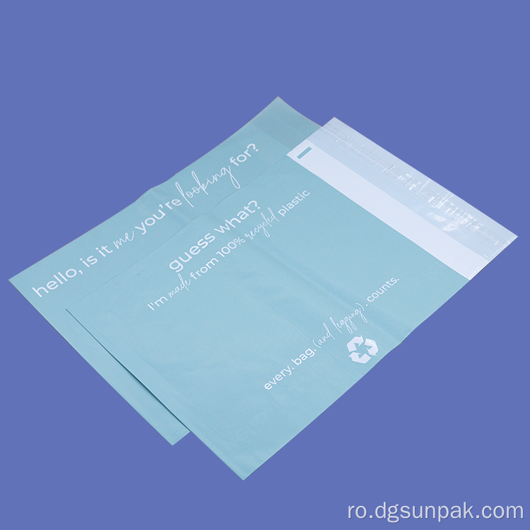pungi de poli-mailer biodegradabile ecologice pentru ambalare