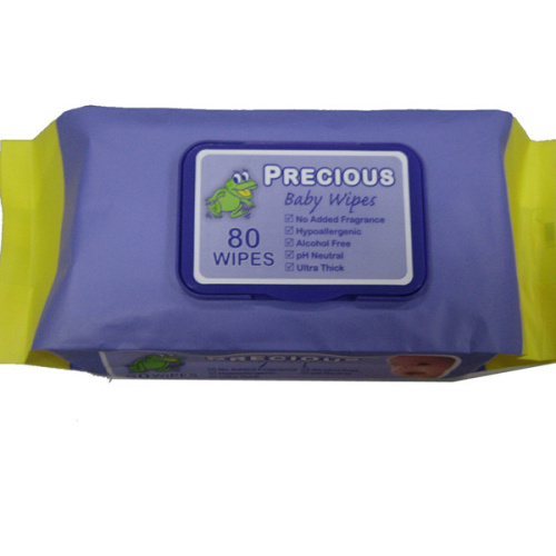 2020 Neue Produkte 80PCS Spunlace Baby Wet Wipes