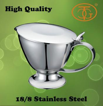 18/8 Stainless Steel Gravy Boat / Gravy bowl With Cover