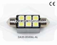 led car lights 6smd 5050 festoon non polarity festoon light 12v