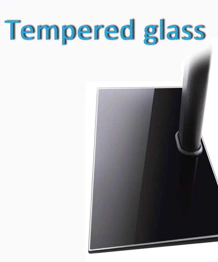 Factory Direct Tempered Glass TV Stand, 26