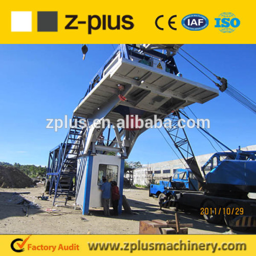 Structure design for easy operation 25m3/h Mobile Concrete Mixing Plant Price List