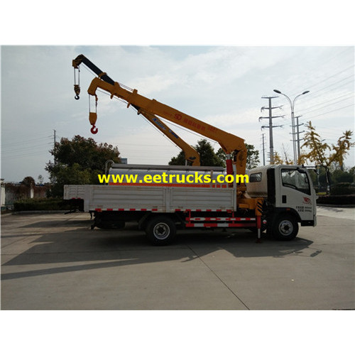 HOWO 4ton Truck Mounted Articulating Cranes