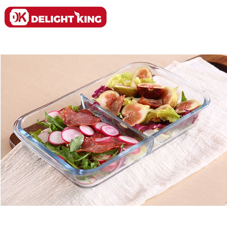 Glass Bakeware with Divider