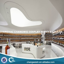 wood whisky display cabinet,wine display