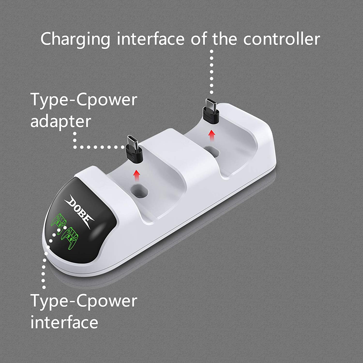  Controller PS5 Charging Dock