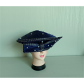 Stain Ribbon Pillbox Rhinestone Church Millinery Party Καπέλο