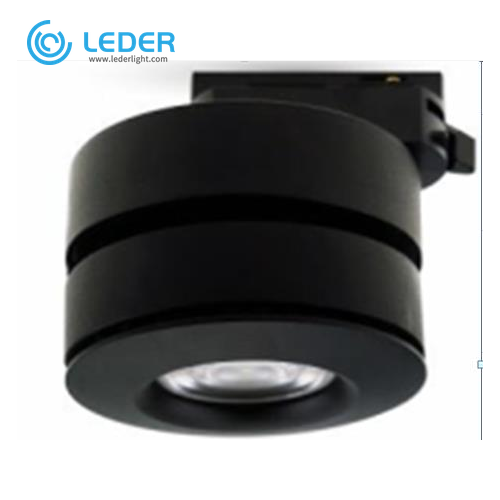 LEDER Round Shape Black 15W LED Track Light