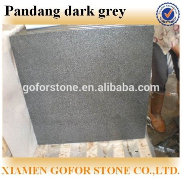 Pandang dark grey granite tiles, pandang dark grey paving stone