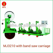 MJ3210 Vertical wood cutting band sawmill