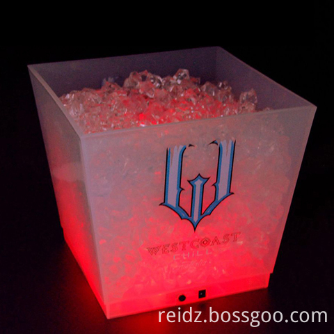 Bar led ice bucket