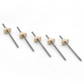 Lead Screw Tr4*1-100-S1with Brass Nut diameter04mm lead 01mm