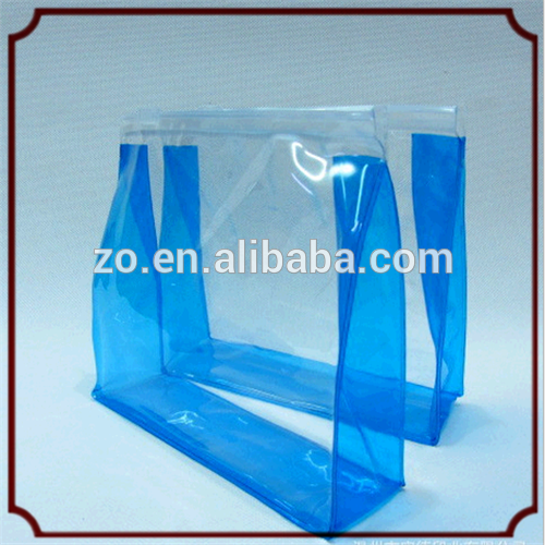 PVC waterproof clear travel toiletry bag/ clear wash bags