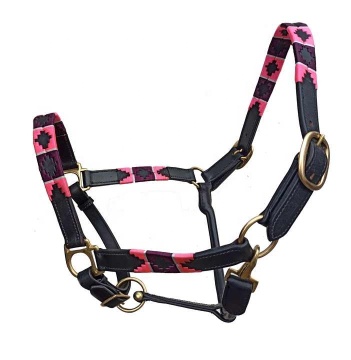 Custom Leather Horse Halter for Racing Bridle