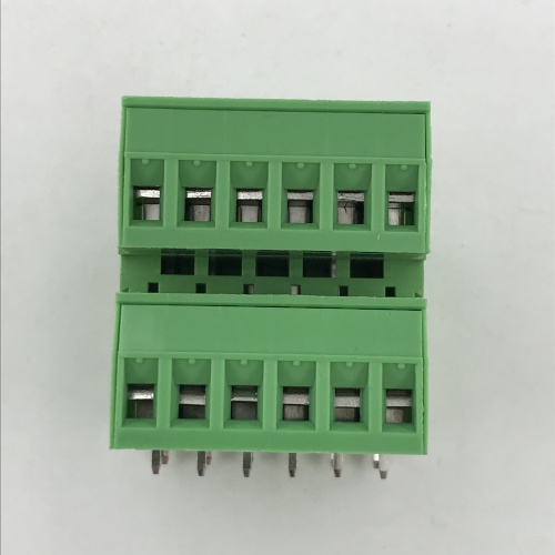 two layer pin male and female terminal block