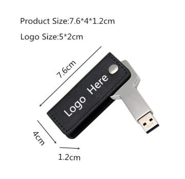 Leather USB Flash Drive key usb